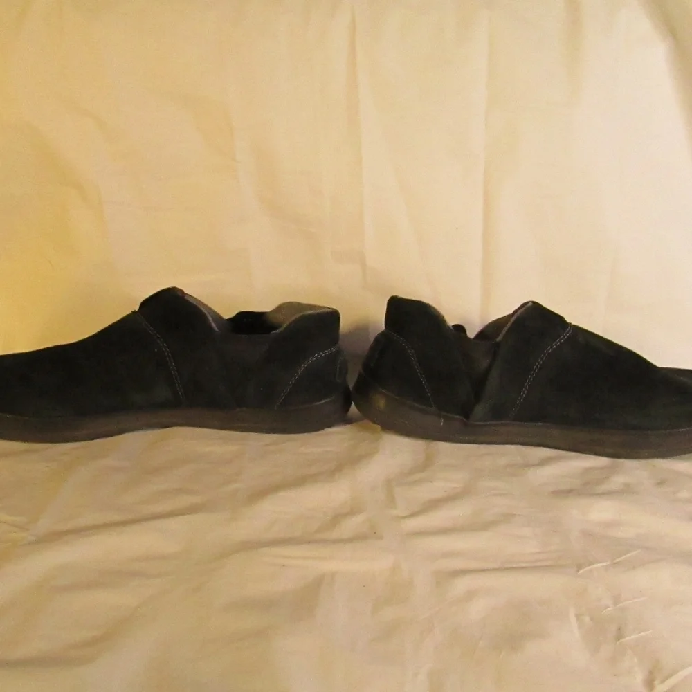 UGG Black Suede Loafers